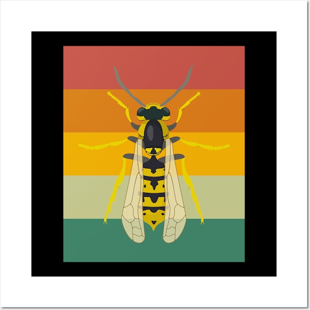 Vintage Animal Retro Hornet 02 Wall Art by rosenbaumquinton52